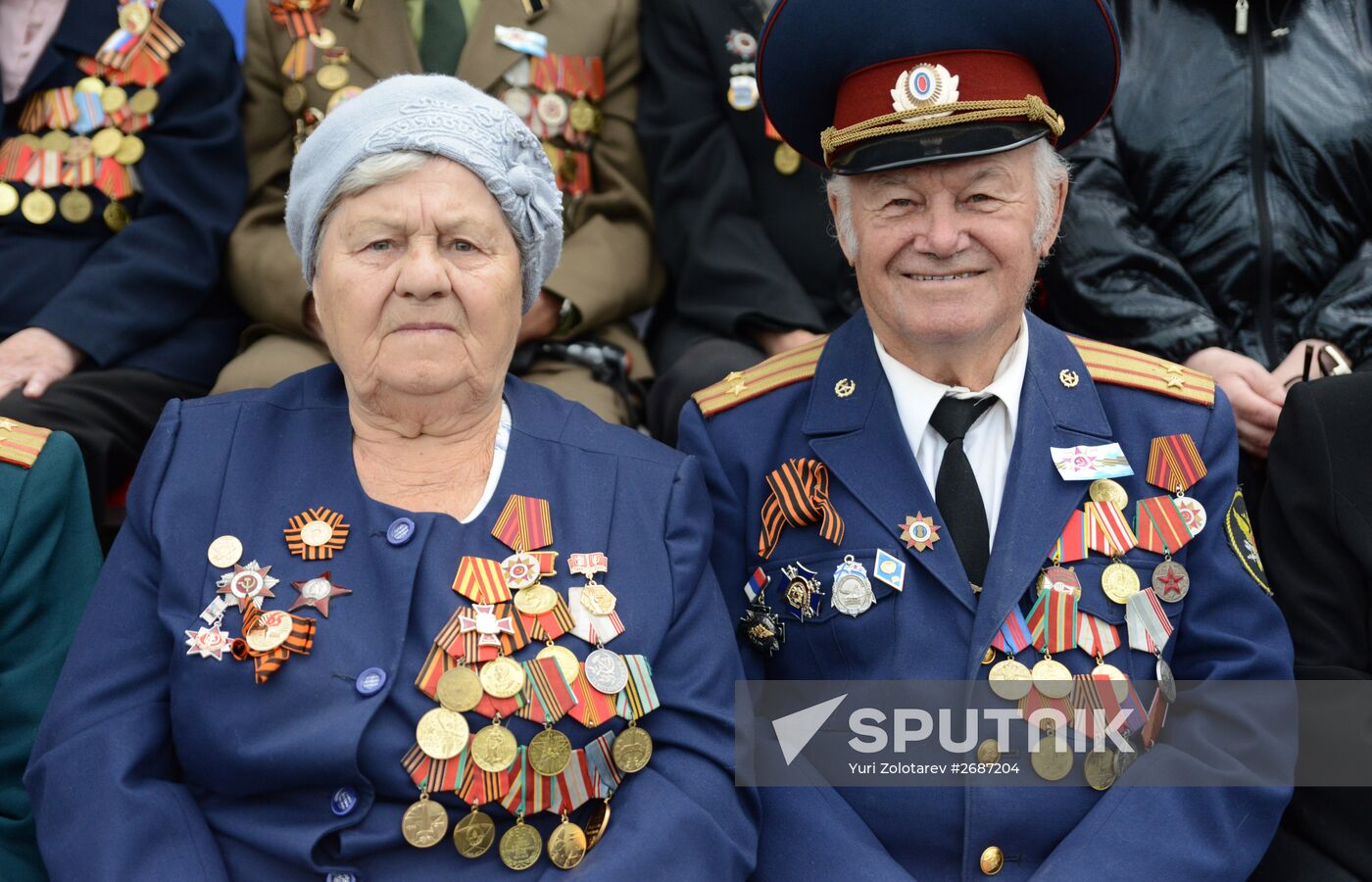 70th anniversary of the end of WWII celebrated in Khabarovsk