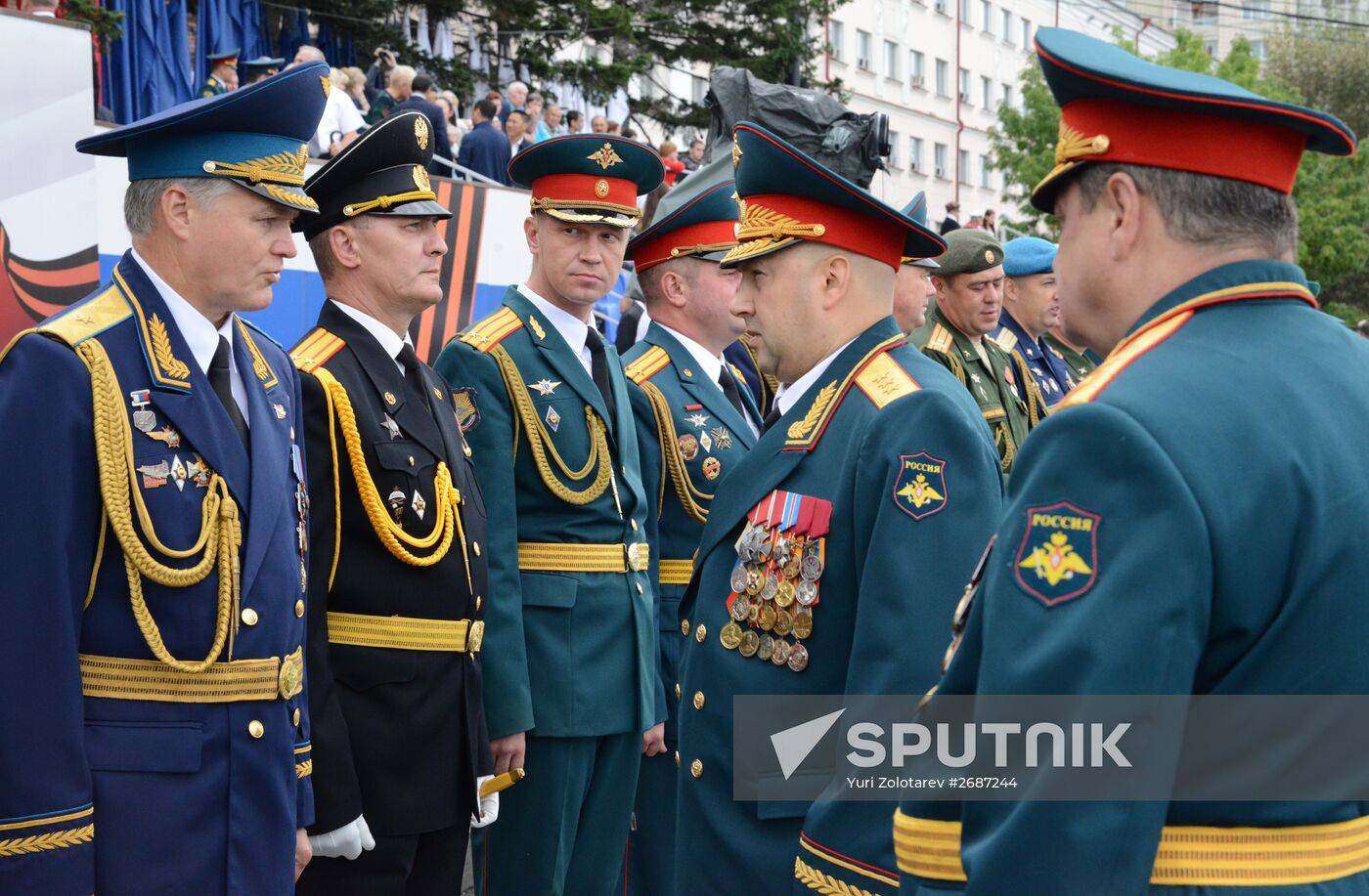 70th anniversary of the end of WWII celebrated in Khabarovsk