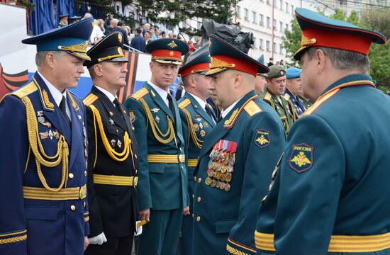 70th anniversary of the end of WWII celebrated in Khabarovsk