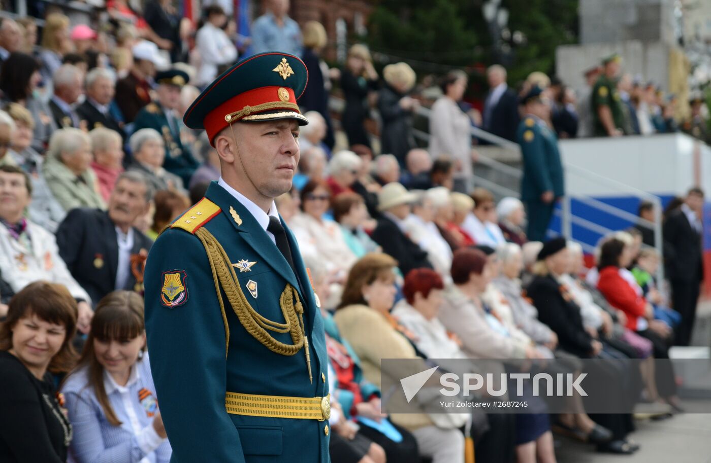 70th anniversary of the end of WWII celebrated in Khabarovsk