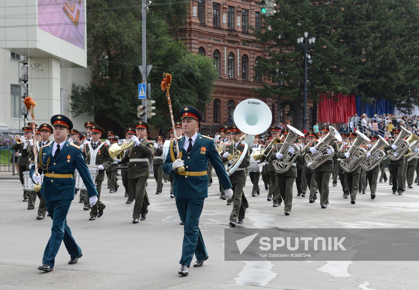 70th anniversary of the end of WWII celebrated in Khabarovsk