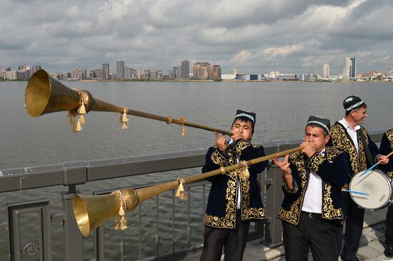 Cultural Mosaic ethnic and confessional festival in Kazan