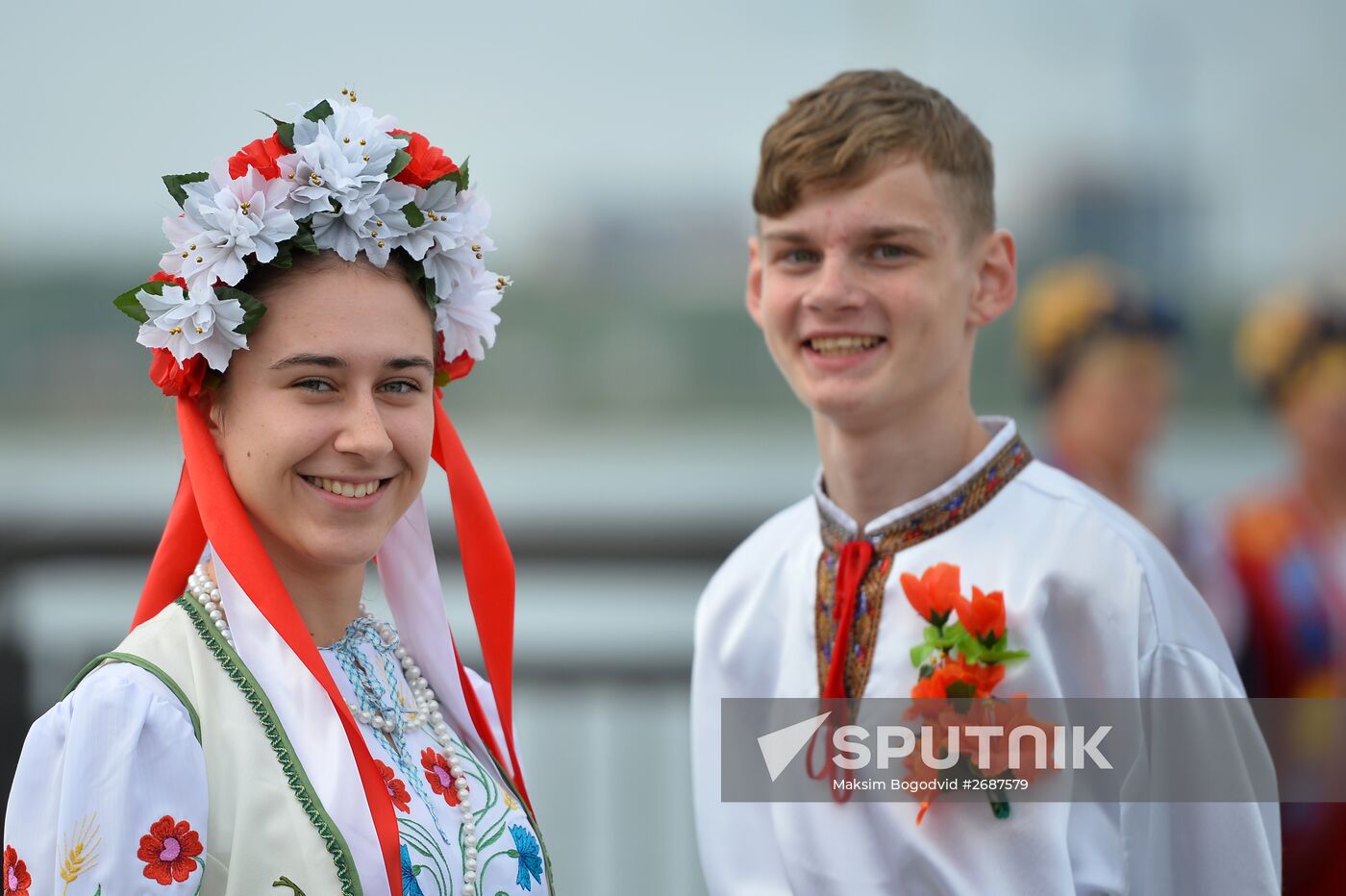 Cultural Mosaic ethnic and confessional festival in Kazan