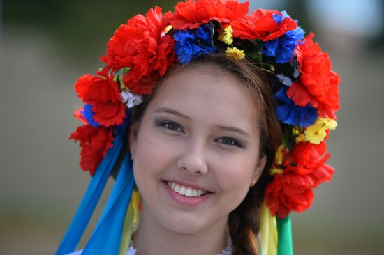 Cultural Mosaic ethnic and confessional festival in Kazan