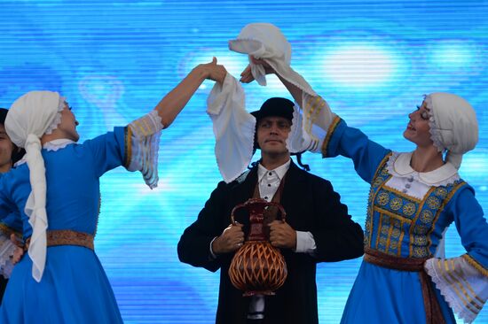 Cultural Mosaic ethnic and confessional festival in Kazan