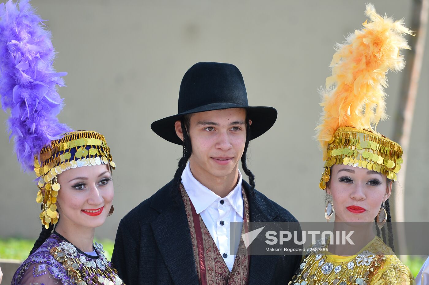 Cultural Mosaic ethnic and confessional festival in Kazan