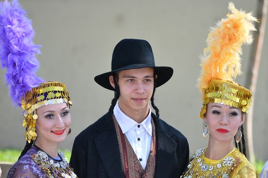 Cultural Mosaic ethnic and confessional festival in Kazan