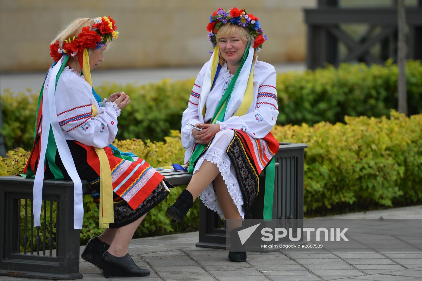 Cultural Mosaic ethnic and confessional festival in Kazan