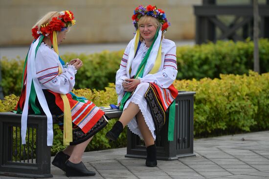 Cultural Mosaic ethnic and confessional festival in Kazan