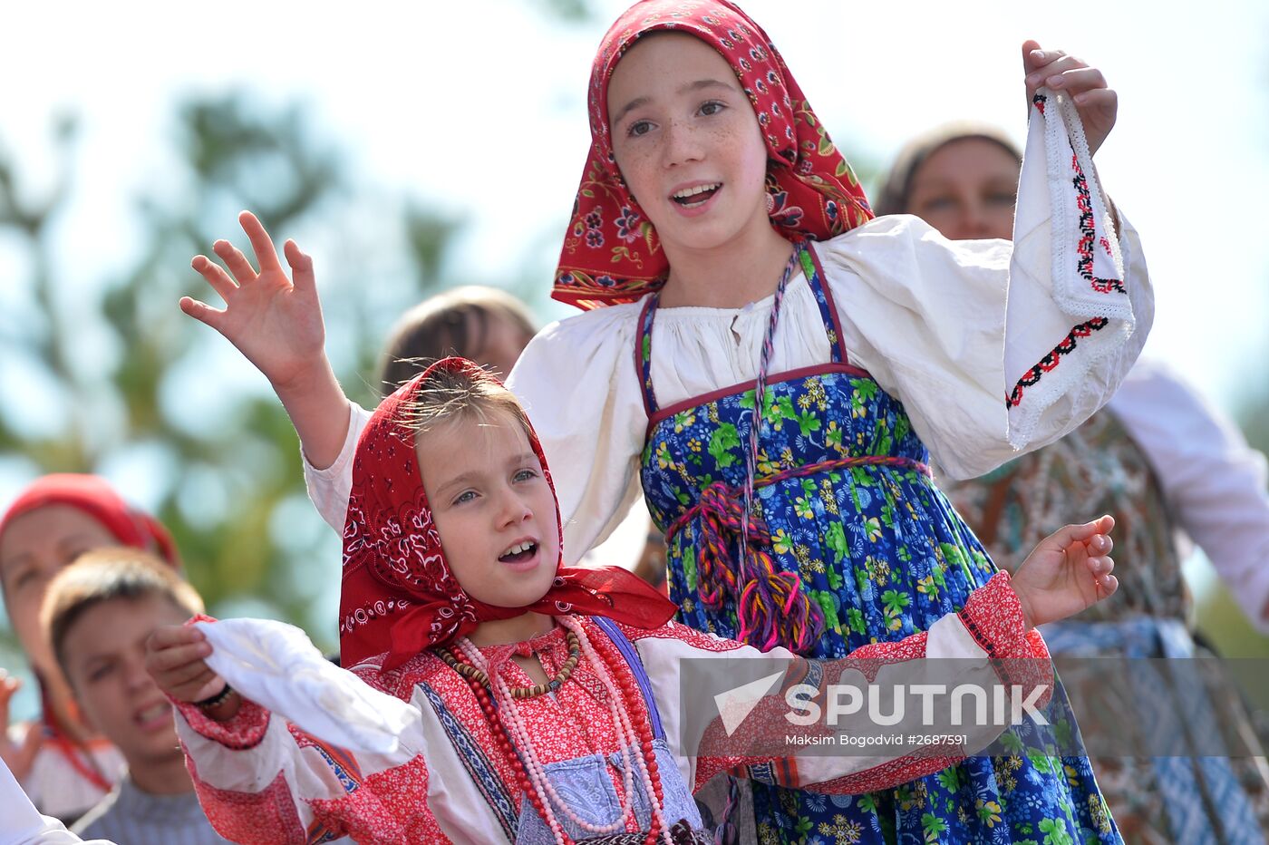 Cultural Mosaic ethnic and confessional festival in Kazan