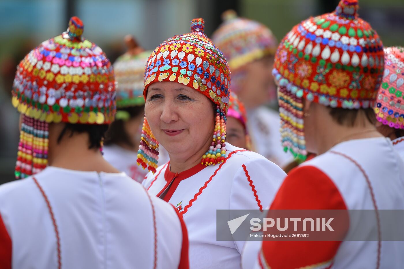 Cultural Mosaic ethnic and confessional festival in Kazan