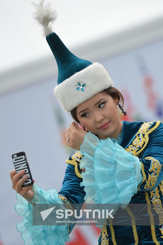 Cultural Mosaic ethnic and confessional festival in Kazan