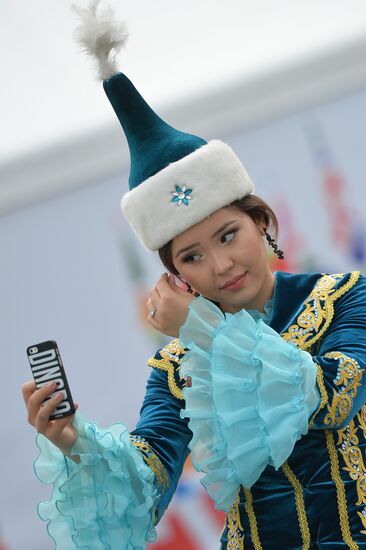 Cultural Mosaic ethnic and confessional festival in Kazan