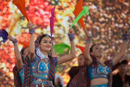 Cultural Mosaic ethnic and confessional festival in Kazan