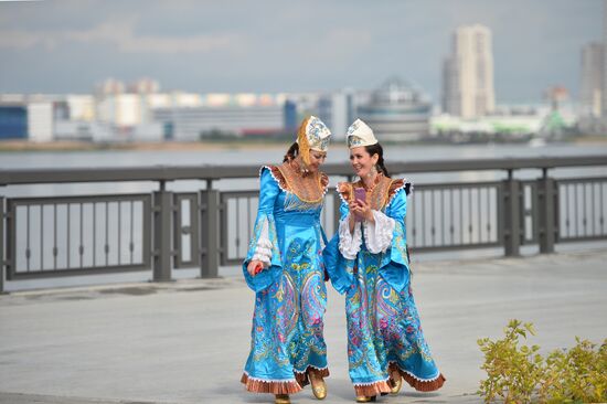 Cultural Mosaic ethnic and confessional festival in Kazan