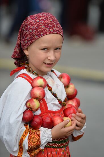 Cultural Mosaic ethnic and confessional festival in Kazan