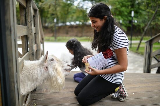 The opening of the City Farm at VDNKh