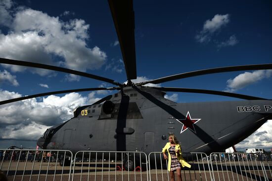 The international air show MAKS-2015. Day five