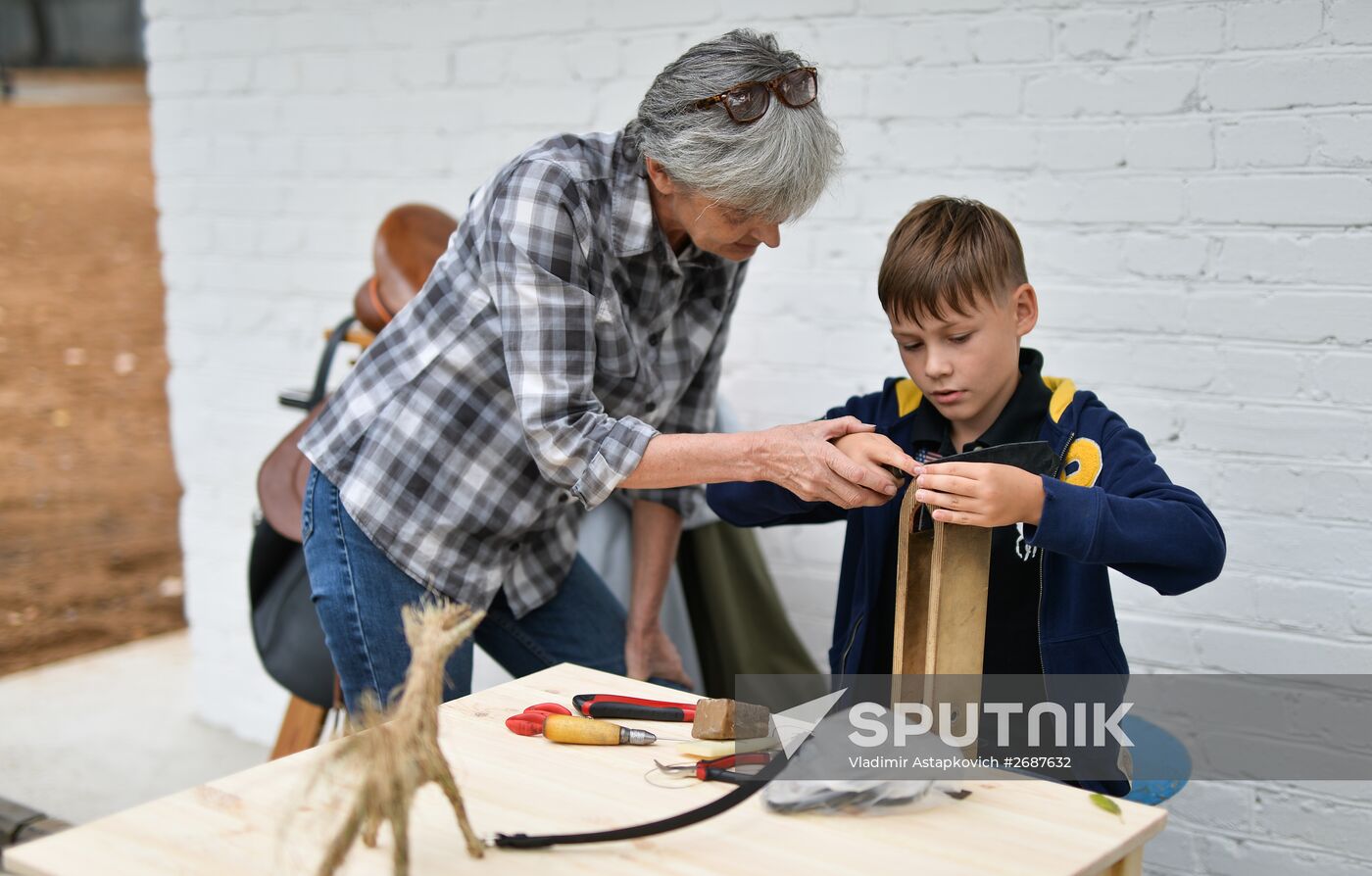 The opening of the City Farm at VDNKh