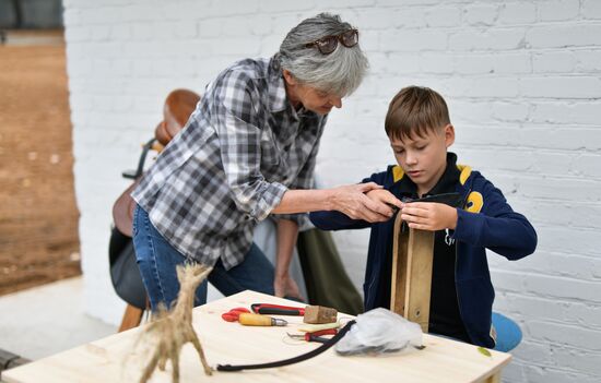 The opening of the City Farm at VDNKh