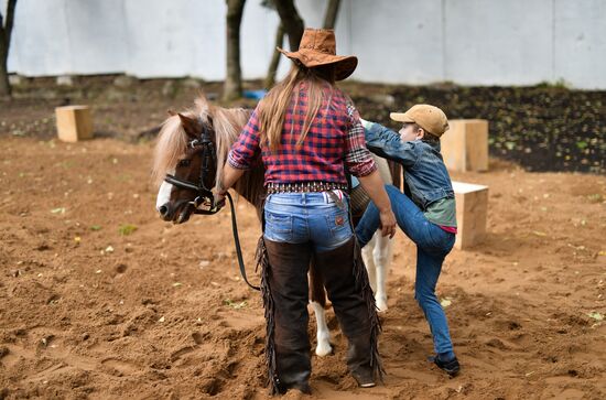 The opening of the City Farm at VDNKh