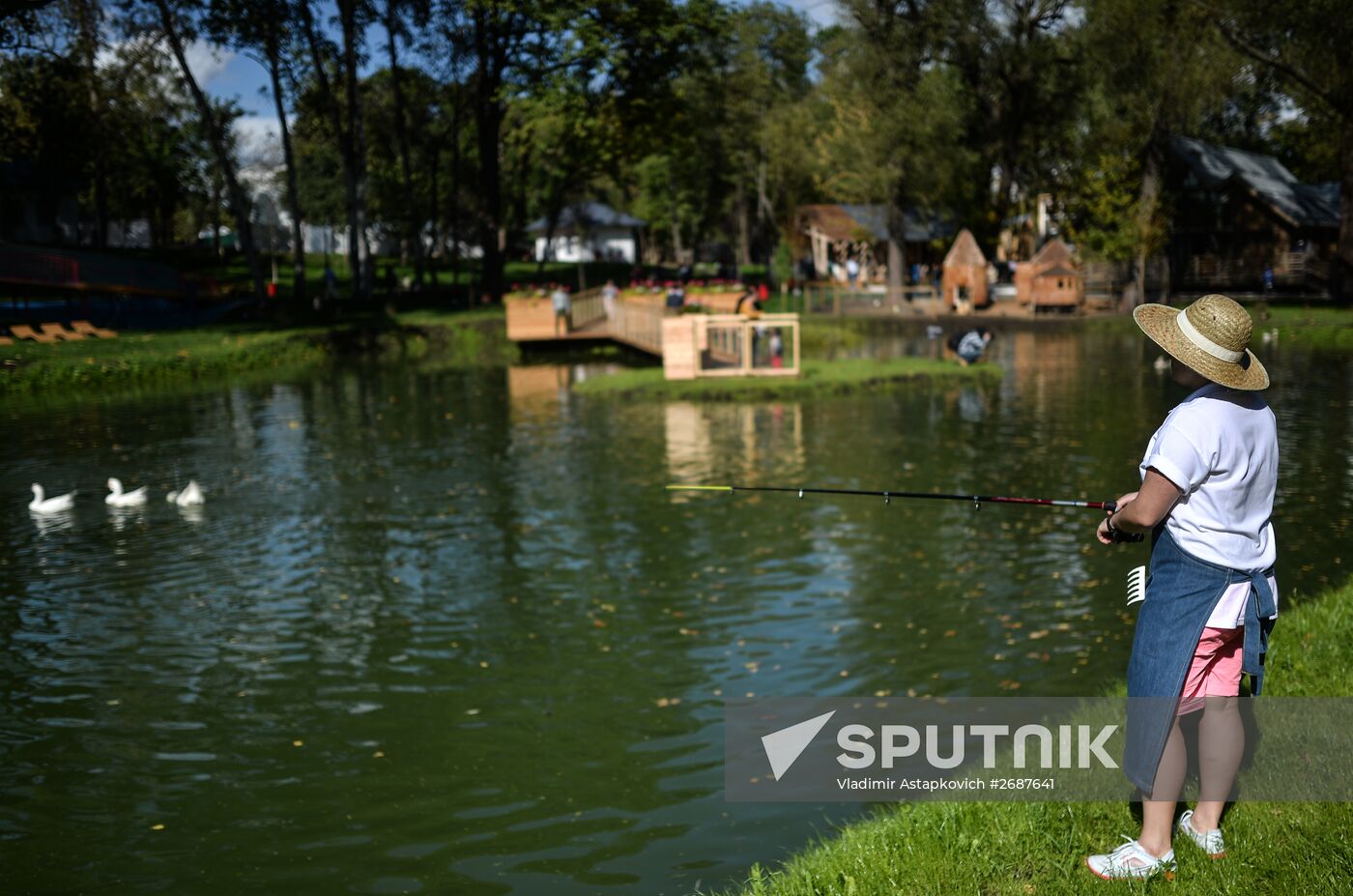 The opening of the City Farm at VDNKh