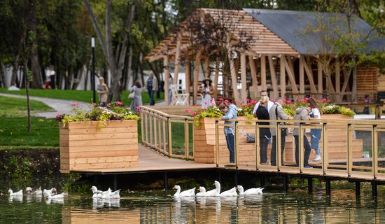 The opening of the City Farm at VDNKh