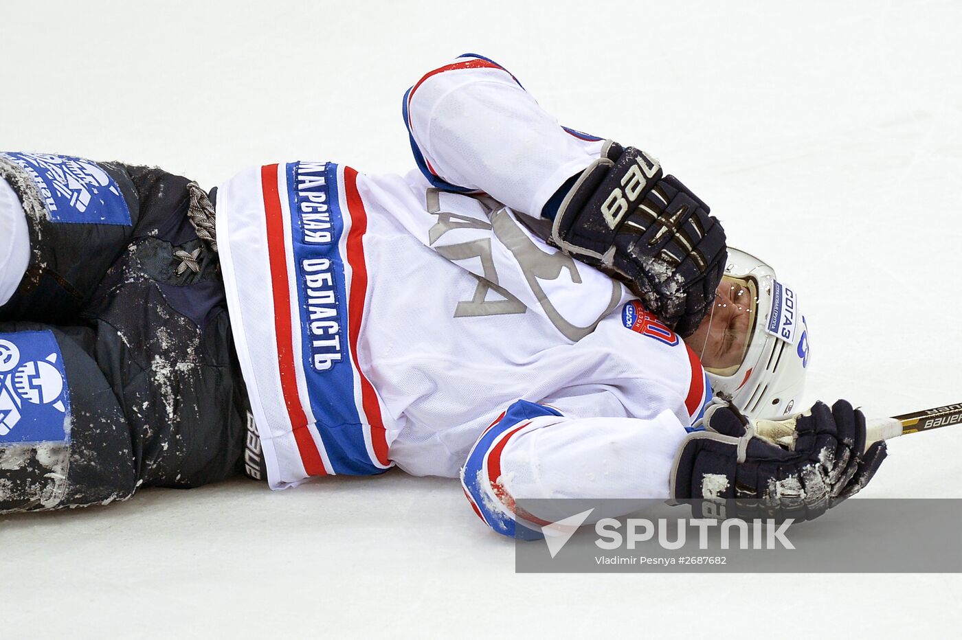 Kontinental Hockey League. Spartak vs. Lada