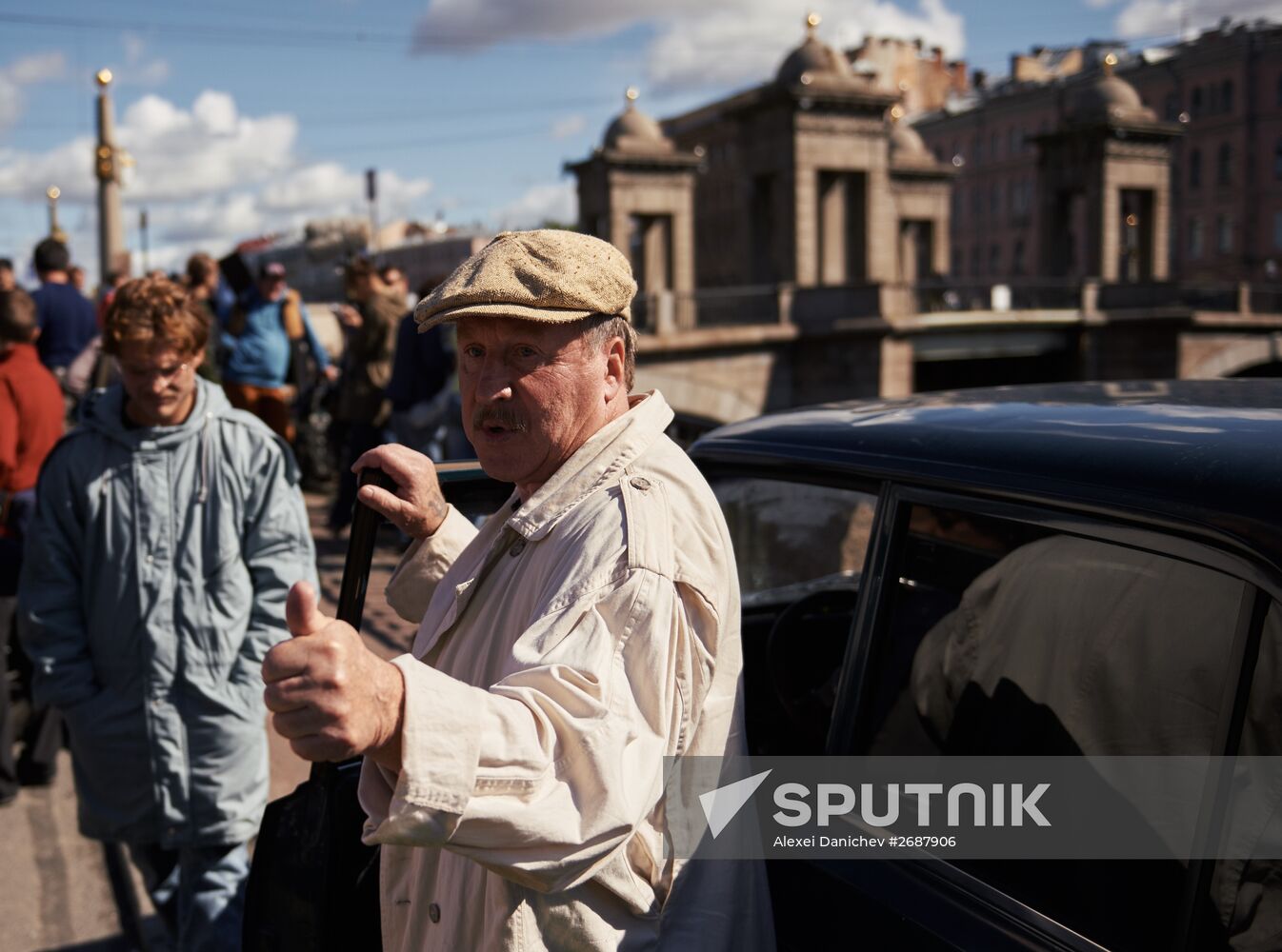 Shooting of Alexander Veledinsky's "V Keiptaunskom Portu" ("In the Port of Cape Town")