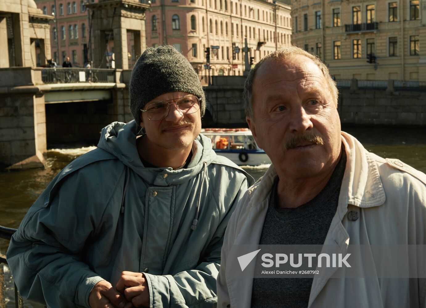 Shooting of Alexander Veledinsky's "V Keiptaunskom Portu" ("In the Port of Cape Town")