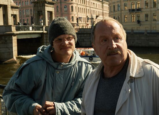 Shooting of Alexander Veledinsky's "V Keiptaunskom Portu" ("In the Port of Cape Town")