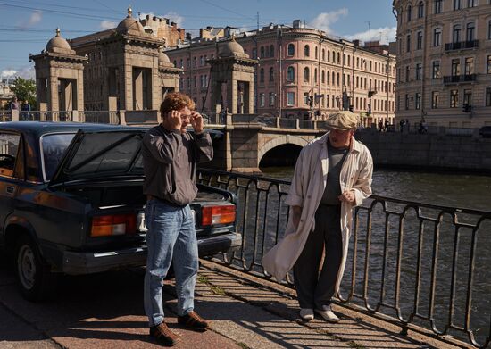 Shooting of Alexander Veledinsky's "V Keiptaunskom Portu" ("In the Port of Cape Town")