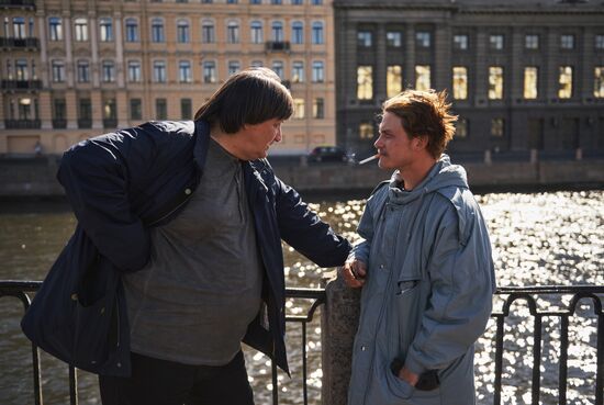 Shooting of Alexander Veledinsky's "V Keiptaunskom Portu" ("In the Port of Cape Town")