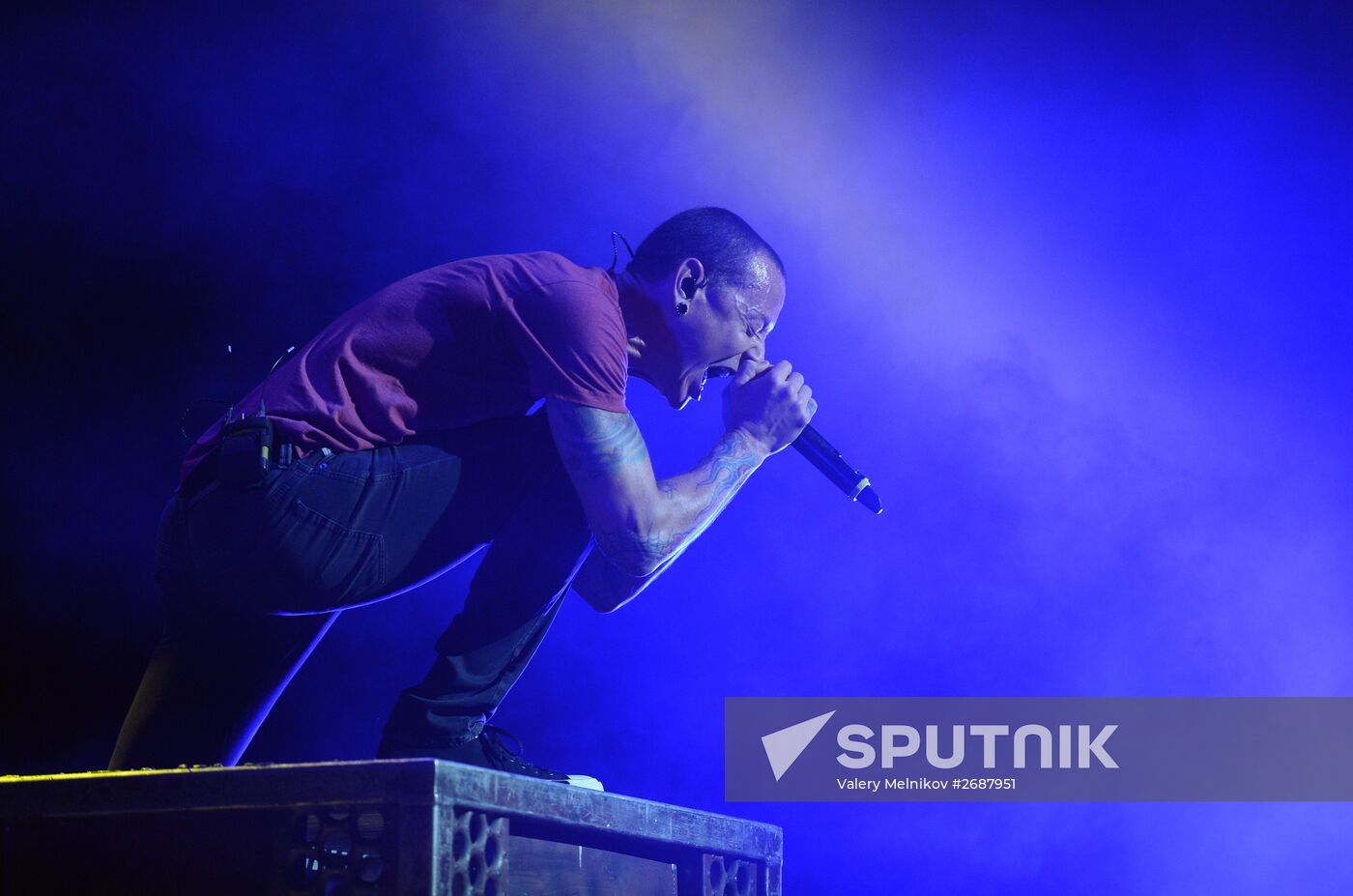 Linkin Park live in Moscow