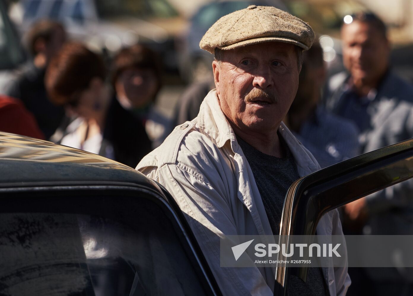 Shooting of Alexander Veledinsky's "V Keiptaunskom Portu" ("In the Port of Cape Town")