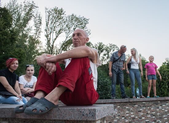 Celebration of Miners' and City Day in Donetsk