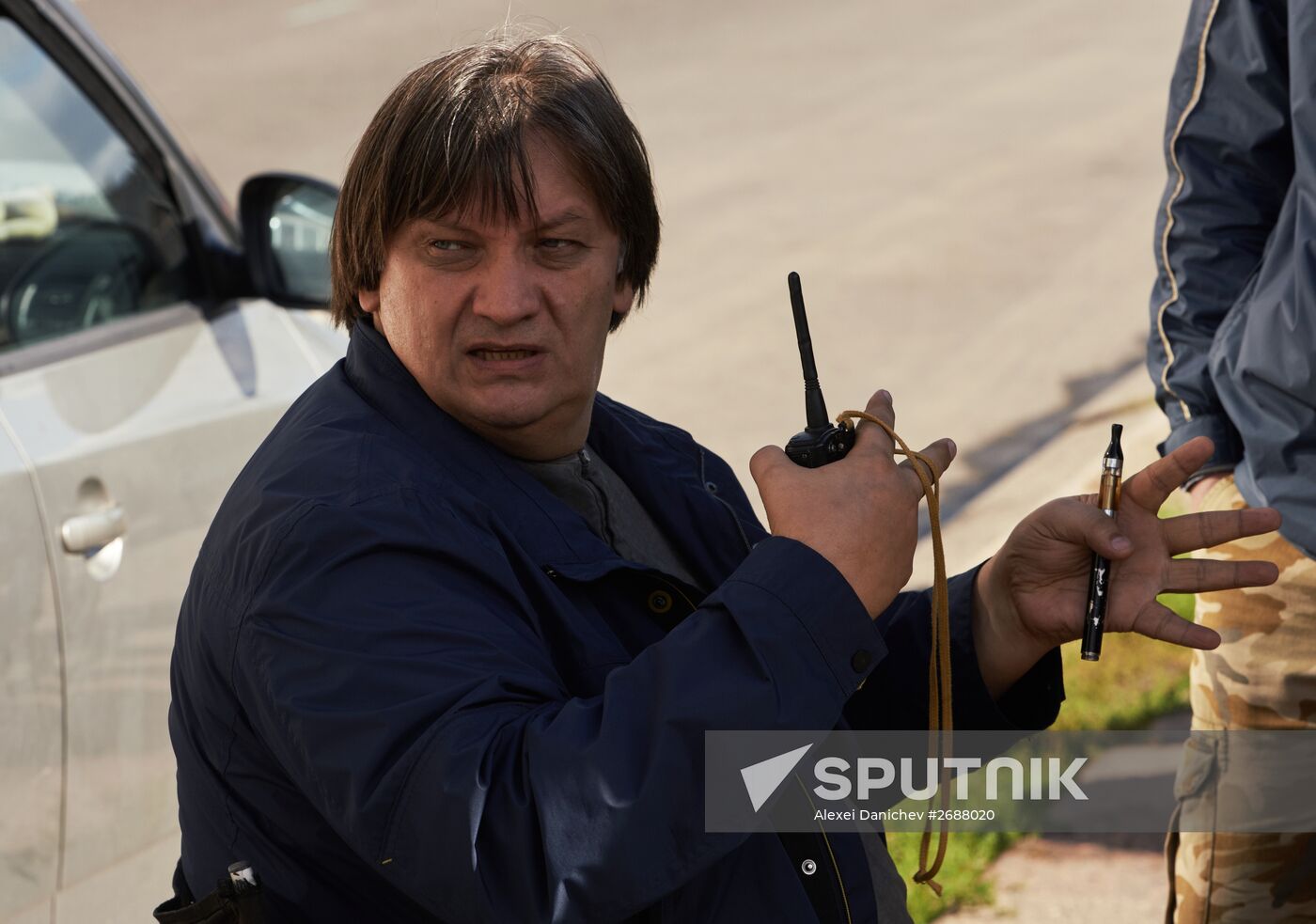 Shooting of Alexander Veledinsky's "V Keiptaunskom Portu" ("In the Port of Cape Town")