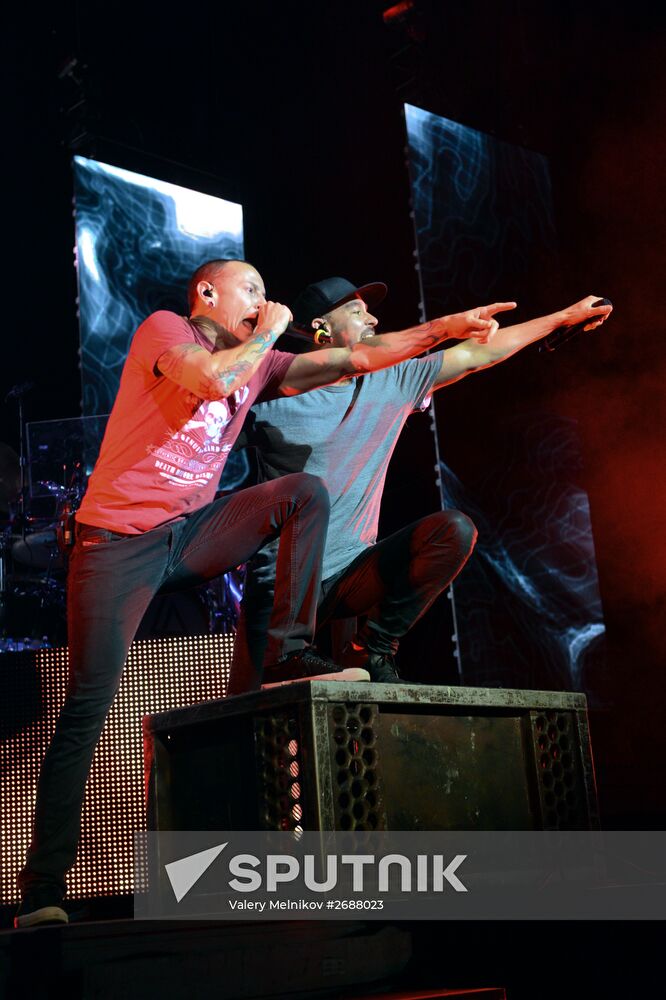 Linkin Park live in Moscow