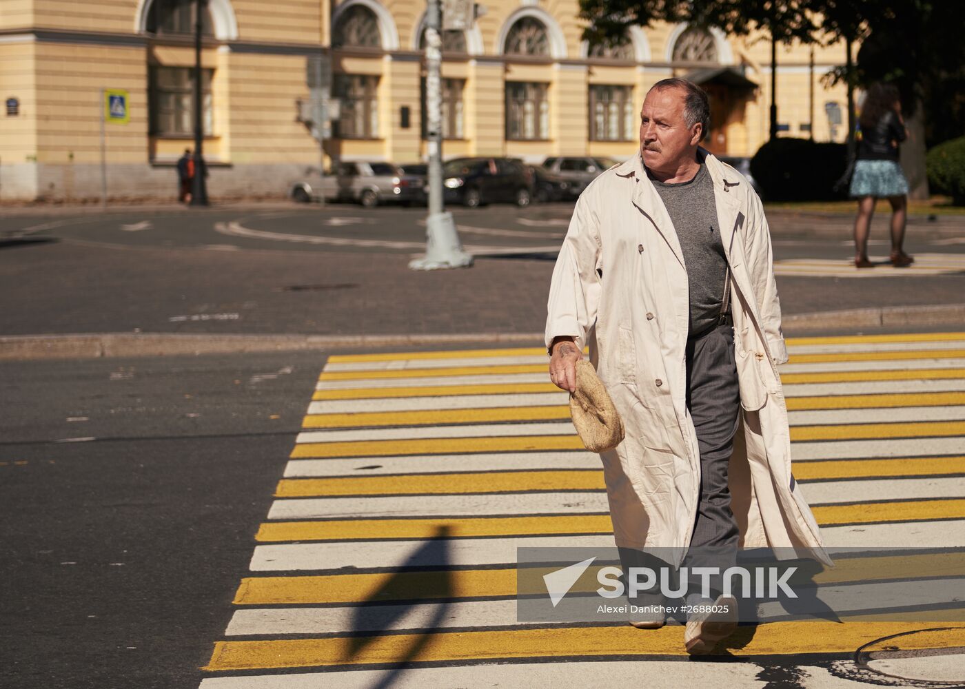 Shooting of Alexander Veledinsky's "V Keiptaunskom Portu" ("In the Port of Cape Town")