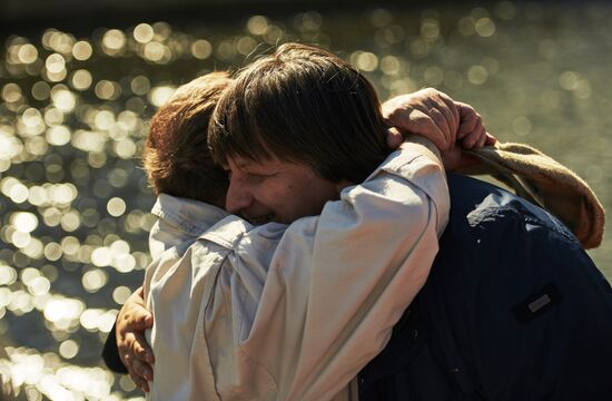 Shooting of Alexander Veledinsky's "V Keiptaunskom Portu" ("In the Port of Cape Town")