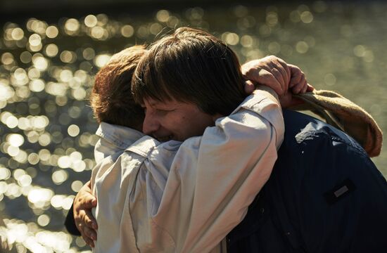 Shooting of Alexander Veledinsky's "V Keiptaunskom Portu" ("In the Port of Cape Town")