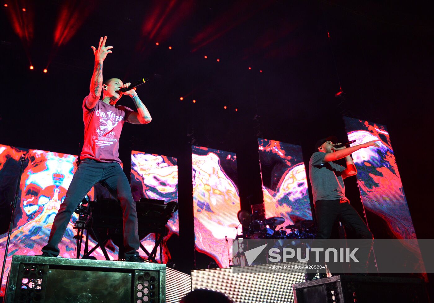 Linkin Park live in Moscow