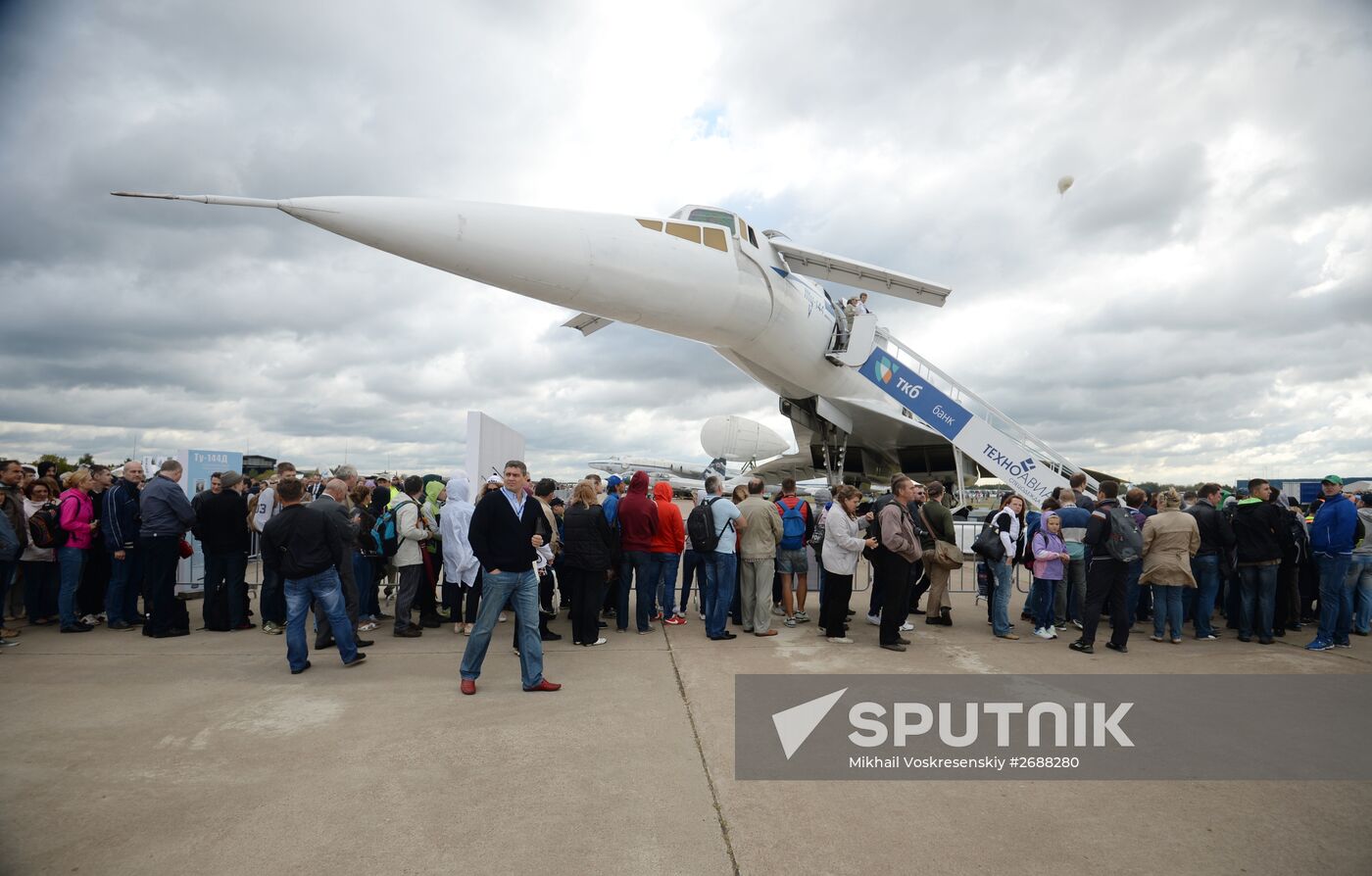 MAKS 2015 International Aviation and Space Salon closing day