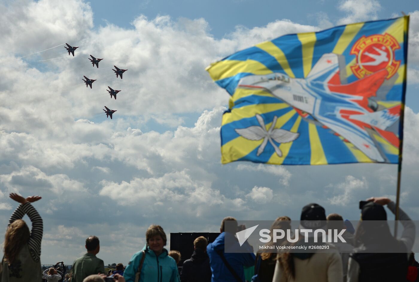 MAKS 2015 International Aviation and Space Salon closing day