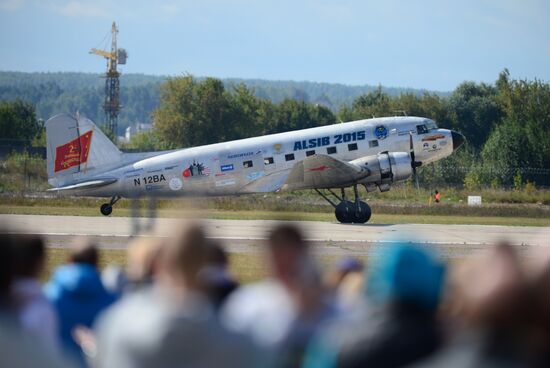 MAKS 2015 International Aviation and Space Salon closing day