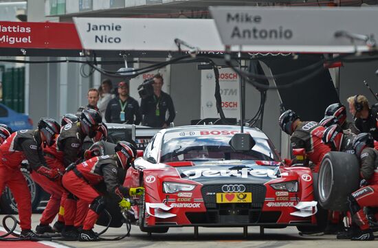 Auto racing. DTM. 6th stage. Day Three