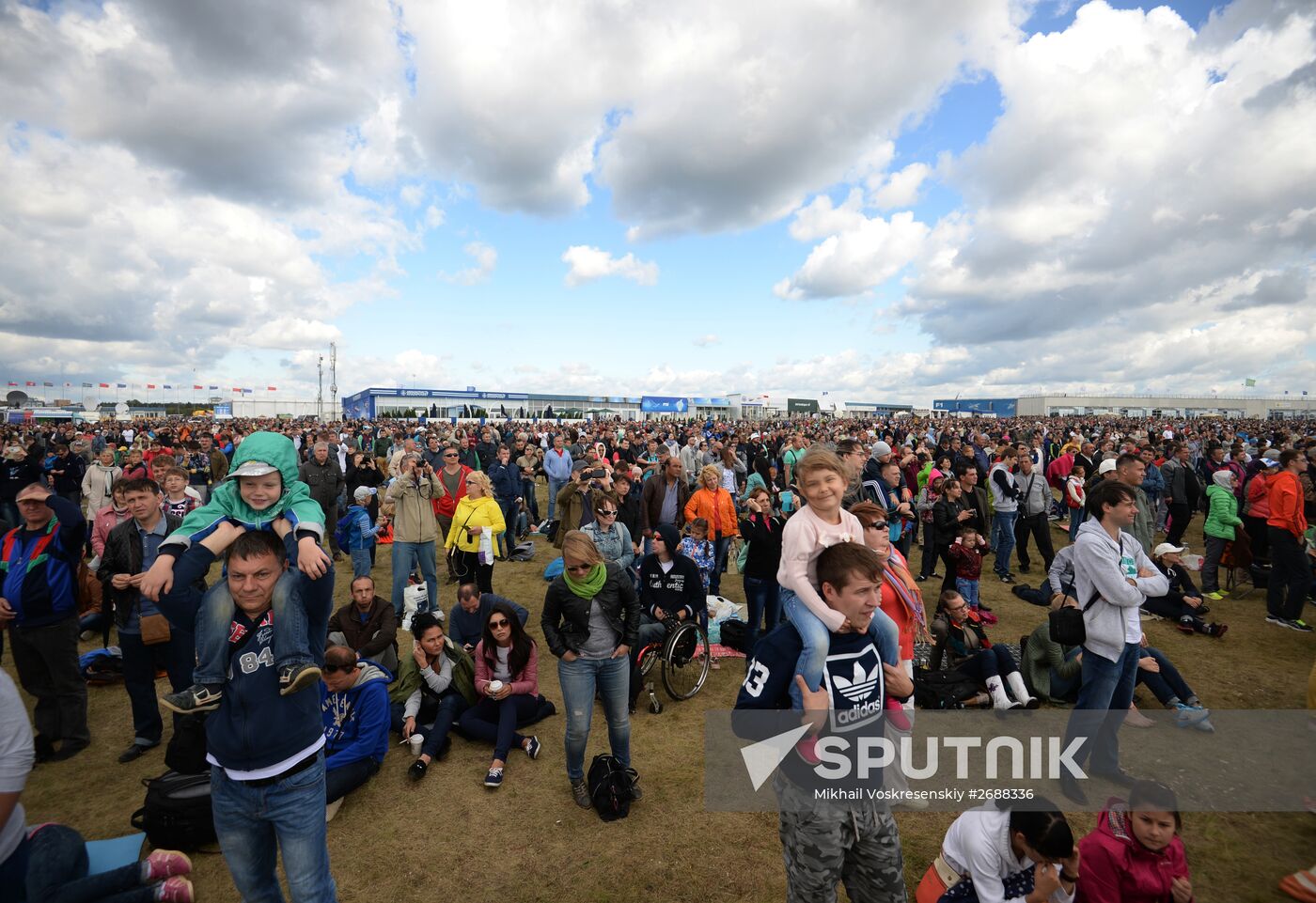 MAKS 2015 International Aviation and Space Salon closing day