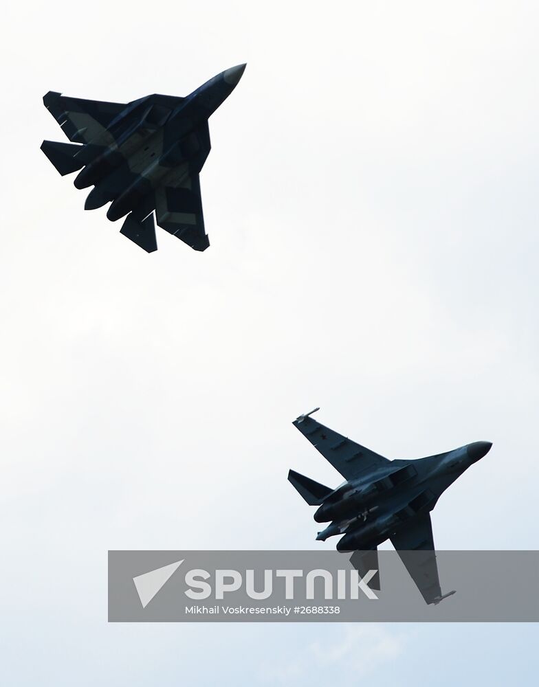 MAKS 2015 International Aviation and Space Salon closing day