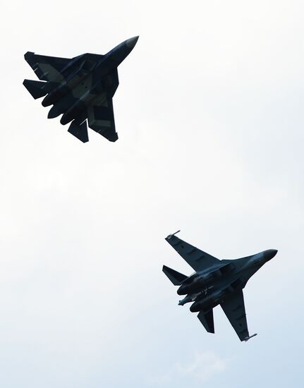 MAKS 2015 International Aviation and Space Salon closing day