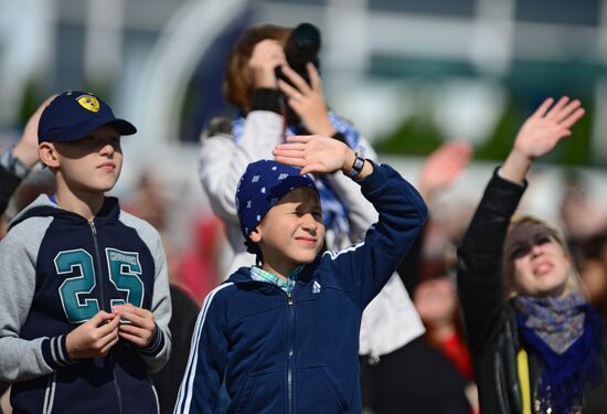 MAKS 2015 International Aviation and Space Salon closing day